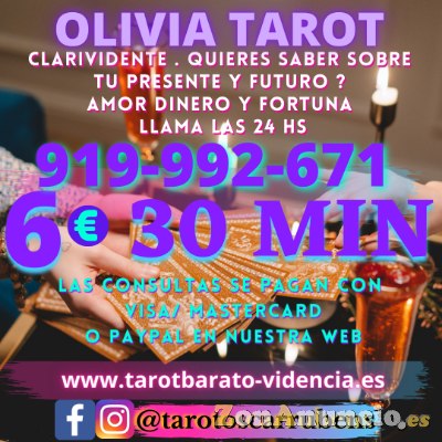 Tarot y videncia a 6 euros